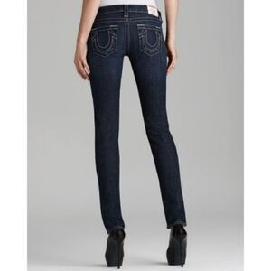 True Religion Stella Dark Wash Skinny Jeans Size 27